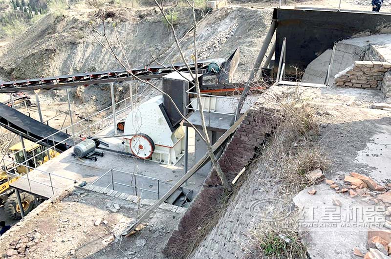 一台重锤式破碎机就可解决问题 一台重锤式破碎机就可解决问题