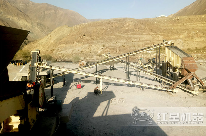 颚式破碎机加圆锥破碎机加工现场 颚式破碎机加圆锥破碎机加工现场