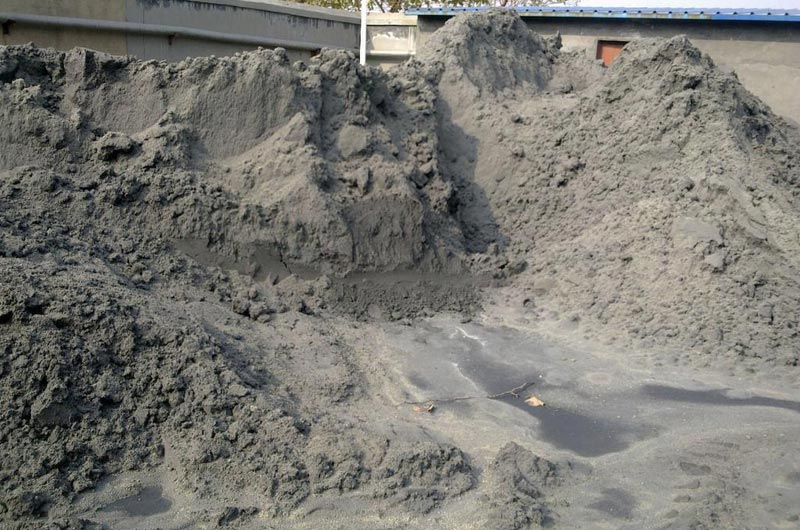 炉渣灰沙处理厂实拍 炉渣灰沙处理厂实拍