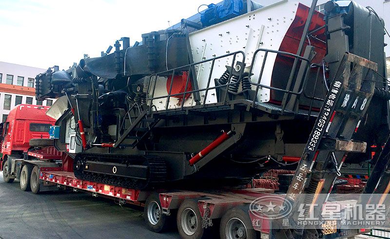 履带式石子制砂机发货 履带式石子制砂机发货