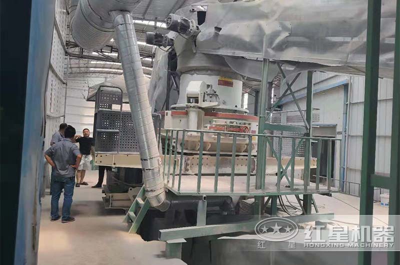 制砂机现场实拍 制砂机现场实拍