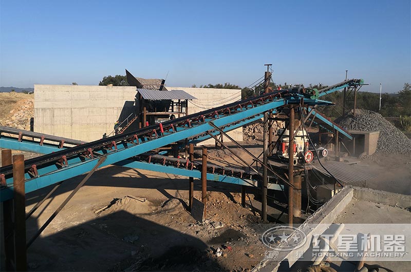 圆锥破碎机现场 圆锥破碎机现场