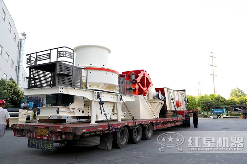 易彩堂机器砂石厂成套加工设备发货 易彩堂机器砂石厂成套加工设备发货