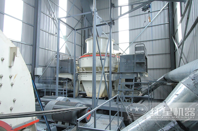 登封制砂现场 登封制砂现场