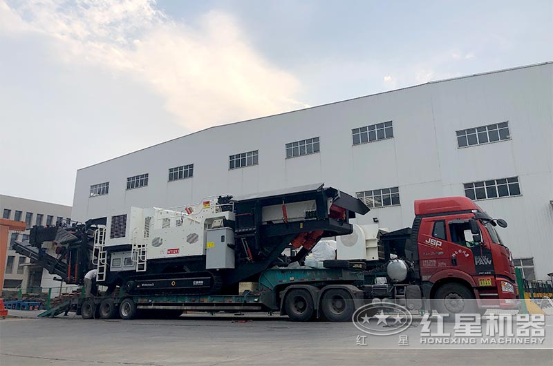 移动破碎机全套设备整装发货 移动破碎机全套设备整装发货