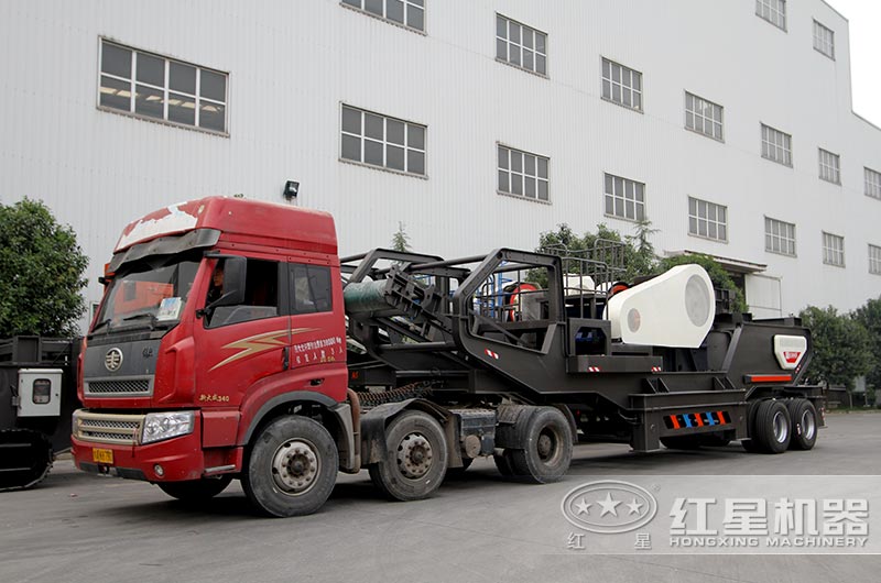 移动鄂式破碎机 移动鄂式破碎机