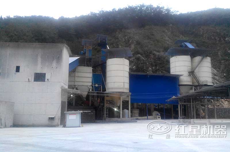 矿渣磨粉机车间现场 矿渣磨粉机车间现场