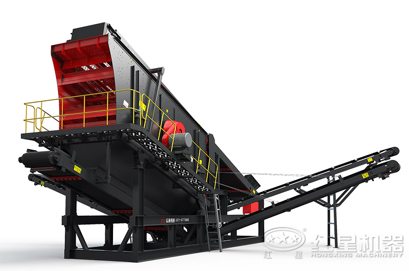 模块框架式小型移动筛分站 模块框架式小型移动筛分站