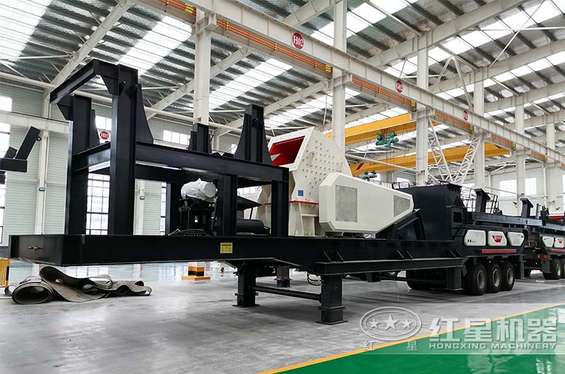 易彩堂机器移动锤破机厂家车间 易彩堂机器移动锤破机厂家车间