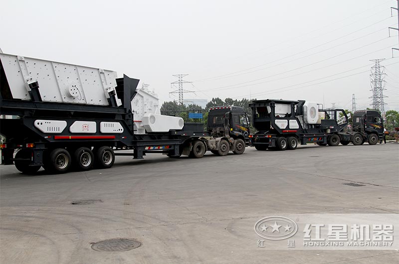 移动式碎石机发货 移动式碎石机发货