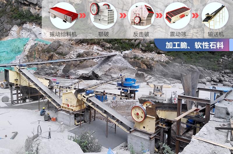 石灰石破碎制砂现场 石灰石破碎制砂现场