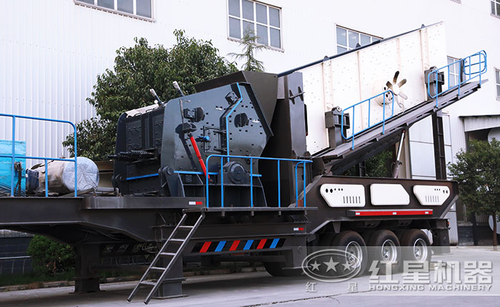 河南易彩堂生产的移动破碎机 河南易彩堂生产的移动破碎机