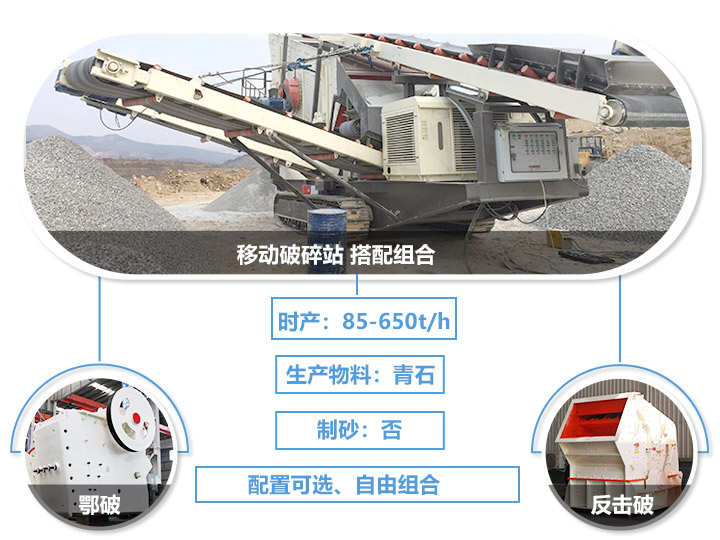 移动破碎机配置效果图 移动破碎机配置效果图
