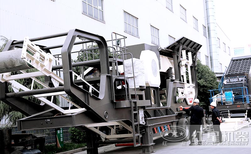 车载移动便携式破碎机 车载移动便携式破碎机