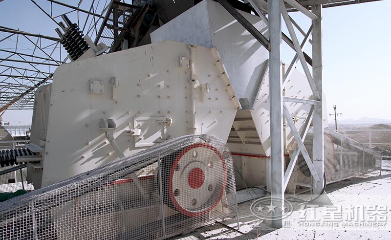 反击式碎石子现场 反击式碎石子现场