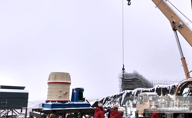 复合式碎石子现场 复合式碎石子现场