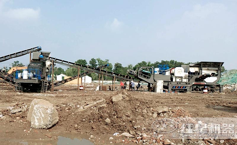 移动式建筑垃圾处理场 移动式建筑垃圾处理场