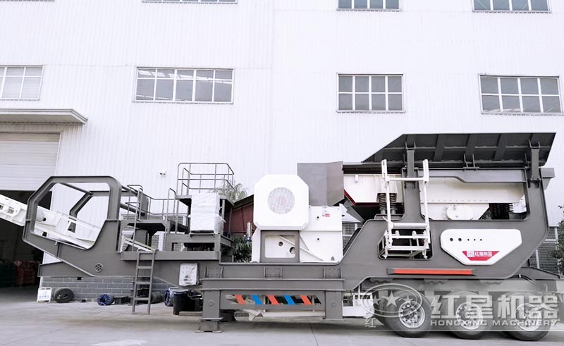 移动的颚式石头破碎机 移动的颚式石头破碎机