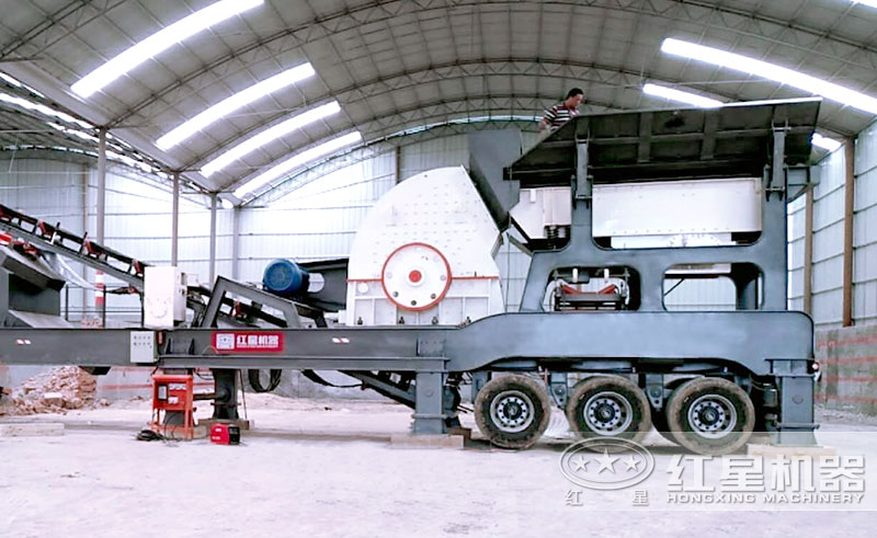 轮胎移动式煤炭破碎机 轮胎移动式煤炭破碎机