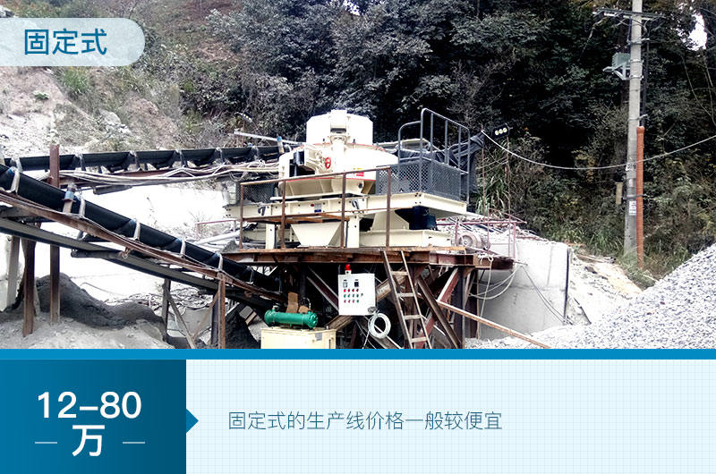 固定式鹅卵石制砂设备 固定式鹅卵石制砂设备