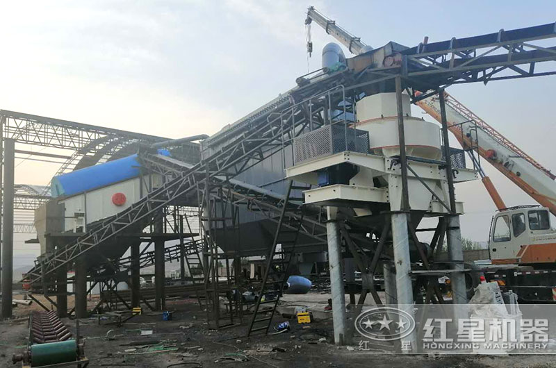 湖南株洲鹅卵石制砂现场 湖南株洲鹅卵石制砂现场