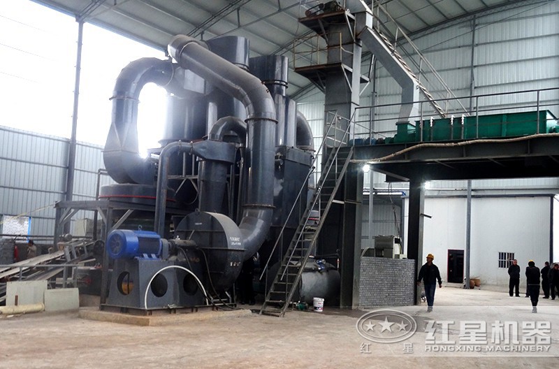 膨润土加工现场 膨润土加工现场