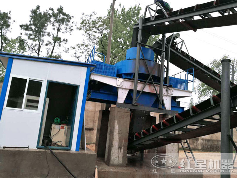 大型环保制砂生产线设备外置喷淋装置 大型环保制砂生产线设备外置喷淋装置