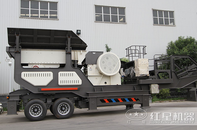 移动轮胎式颚式破碎机 移动轮胎式颚式破碎机