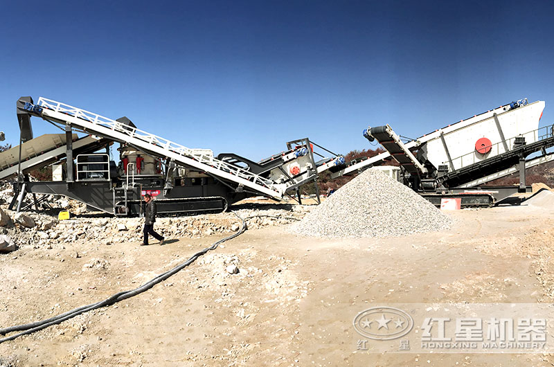 移动式破碎机生产线 移动式破碎机生产线