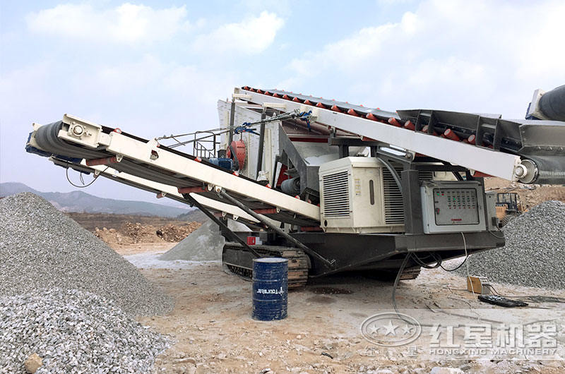 履带移动破碎站生产现场 履带移动破碎站生产现场