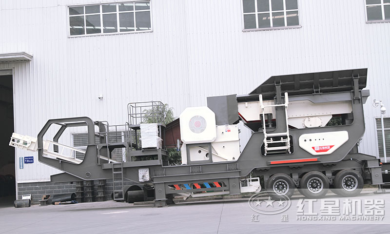 轮胎移动破碎机 轮胎移动破碎机