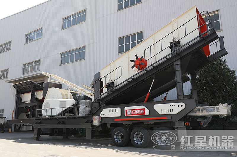 可移动式花岗岩打沙机 可移动式花岗岩打沙机