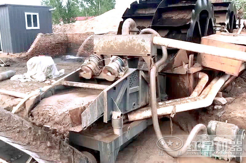 细沙回收机作业现场 细沙回收机作业现场