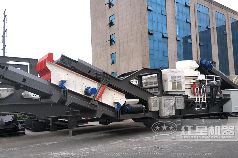 移动式石头破碎机 移动式石头破碎机