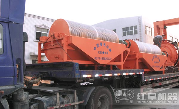 沙铁矿磁选机发货图 沙铁矿磁选机发货图