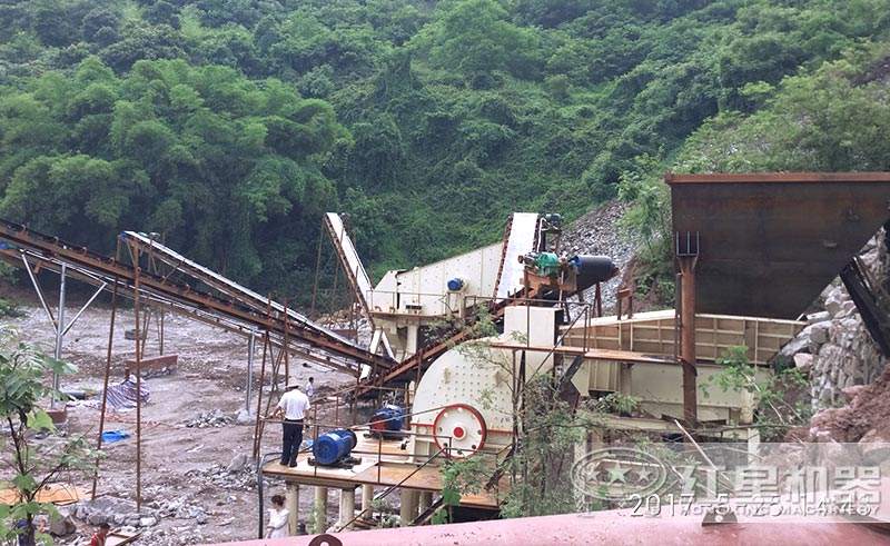 小型锤式煤矸石制砂生产线 小型锤式煤矸石制砂生产线