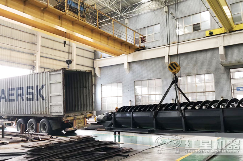 螺旋式洗砂机发货 螺旋式洗砂机发货