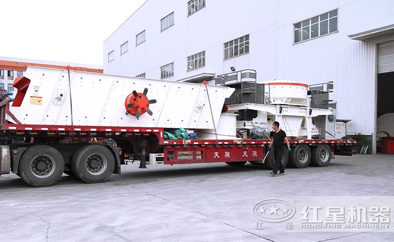 易彩堂机器鹅卵石制砂机械设备发货中 易彩堂机器鹅卵石制砂机械设备发货中