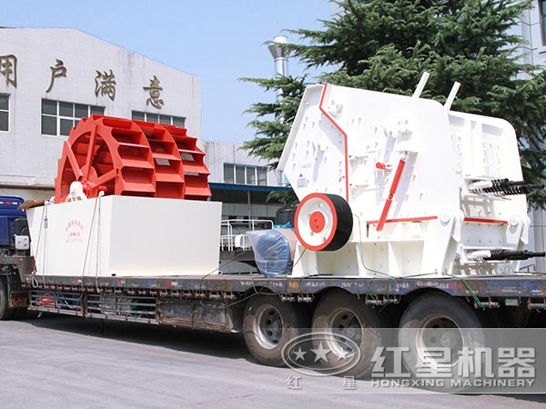 易彩堂机器反击破石机发货图 易彩堂机器反击破石机发货图