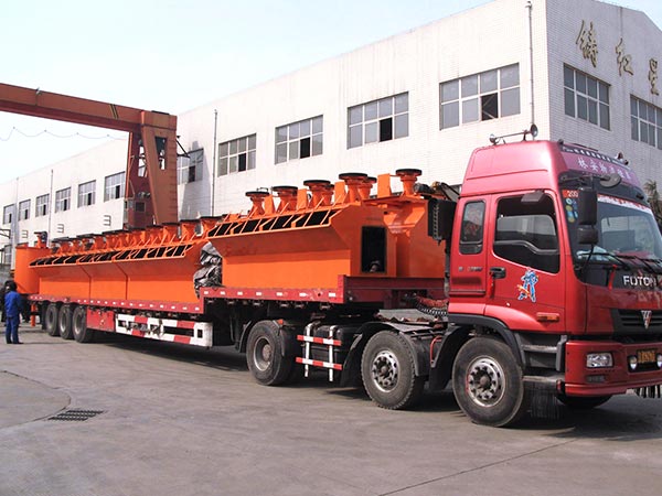 易彩堂机器环保型浮选机正发往客户现场 易彩堂机器环保型浮选机正发往客户现场