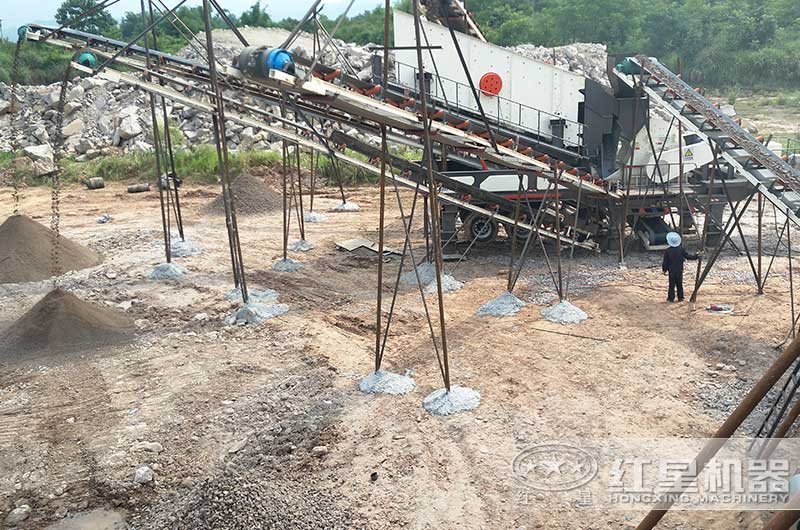 小型简易制砂一体机生产现场 小型简易制砂一体机生产现场