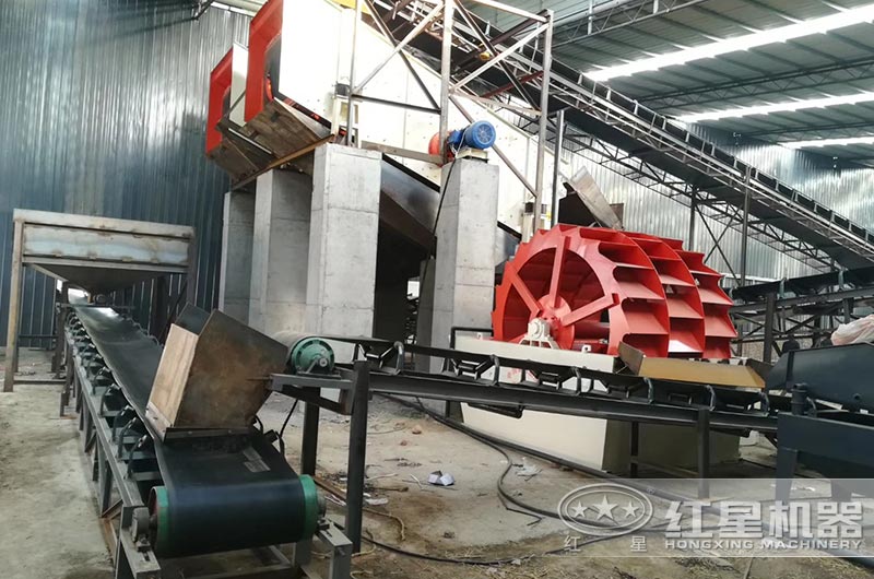 时产400吨洗砂现场 时产400吨洗砂现场