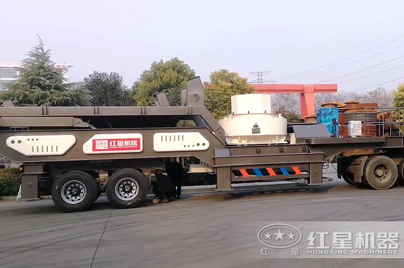 小型简易版移动制砂机 小型简易版移动制砂机