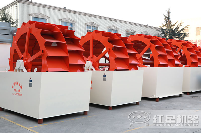 轮斗式洗砂机厂家实拍图 轮斗式洗砂机厂家实拍图