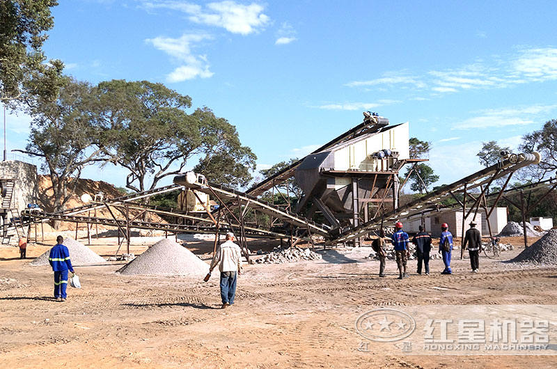 制砂厂现场 制砂厂现场