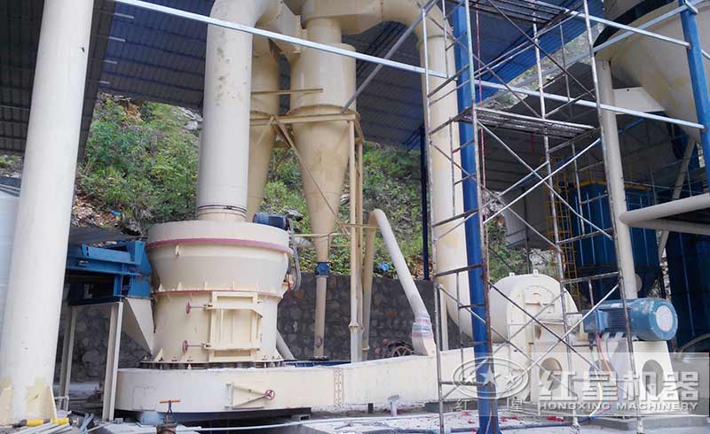 山西微粉磨生产现场 山西微粉磨生产现场