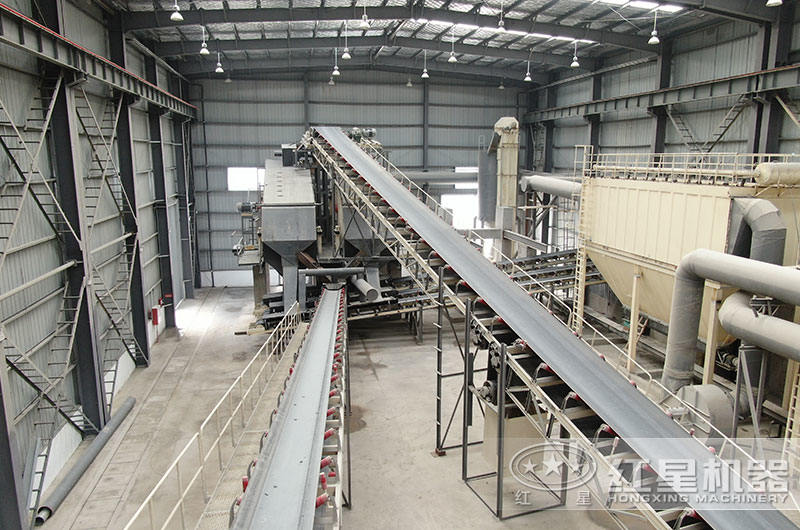 建筑垃圾资源化处置厂车间 建筑垃圾资源化处置厂车间