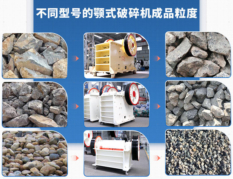 鄂破破碎物料粒度 鄂破破碎物料粒度
