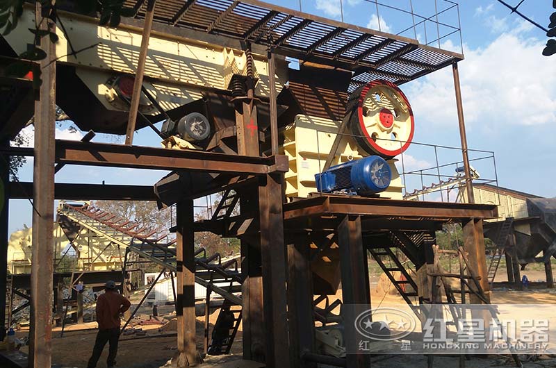 颚破粉碎机生产现场 颚破粉碎机生产现场