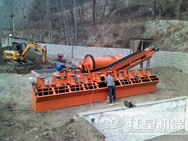 浮选机生产现场 浮选机生产现场